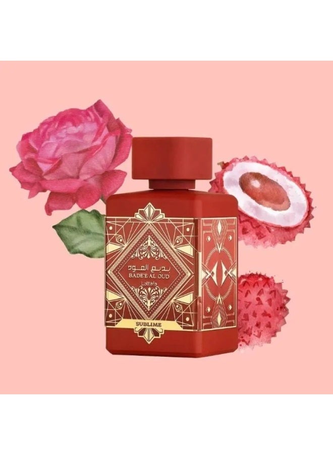 Latafa Badee Al Oud Sublime EDP 100ml - Image 5